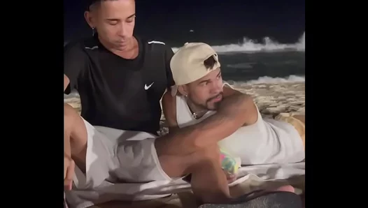 Muscle Daddys Sun-Kissed Meat: Skinny Boy Craves Raw, Wild Interracial Cock –