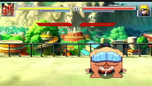 E. Honda Pins Naruto Down for a Searing Thorough Fucking – Mugen Heat 18+