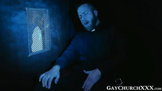Steamy Sinful Encounter: Priests Forbidden Confession in the Chapel