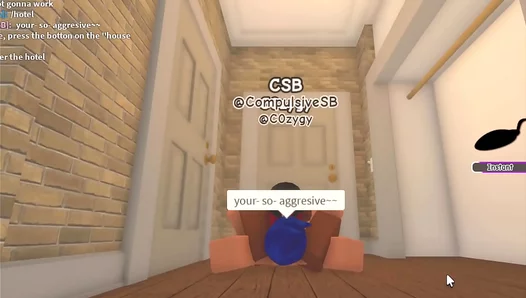 Deep Throat Session Turns into Messy Cream Pie Filling – Hung Studs Powerful Roblox Gay