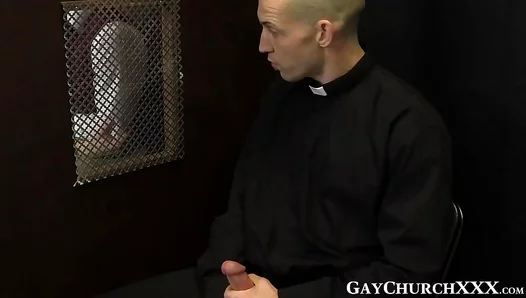 Whispered Secrets in Holy Taboo: Priests Passionate Confessions Ignite Forbidden Lust –