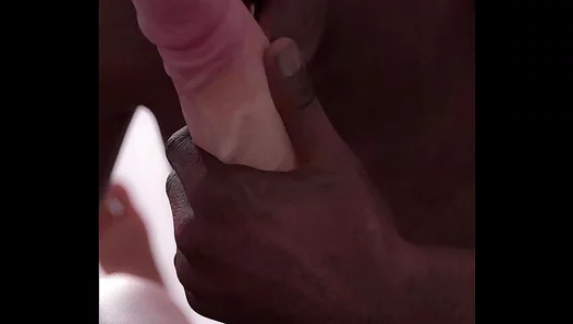 Massive Black Lips Envelop Huge White Cock in Steamy Interracial Blow Job Thrills