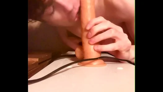 Nikos Sultry Self-Love Session: Pumping Thick Cock Toys with Relentless Passion –