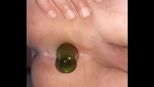 Bottles Down His Throat: Steamy Anal Self-Play with Tight, Hung Boy – 18+
