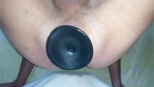 Wild Solo Thrills: Plug Explodes From Tight Hole in Flesh-Ripping Stretching Frenzy –