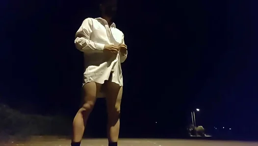 Teen Nonos Sizzles Solo in the Sun: Juicy Outdoor Masturbation Showdown – TinyGays 18+