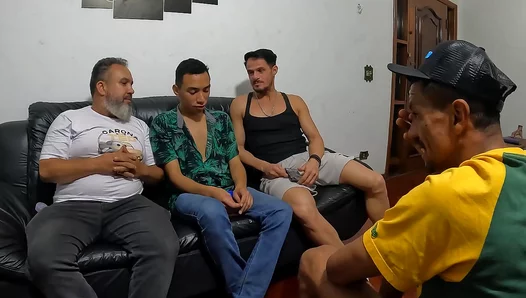 Pedro Ferrazs Debut Thrill: Nervous Rookies Live Steamy Gay First Time