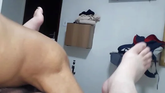 Steamy Thigh-Rubbing Session: Chubby Builders Meaty Assets Ignite Fernando Devils Desires