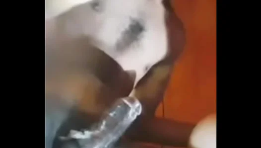 Filling His Hole With Farts Jizz: Solo Teens Lewd Self-Love Session