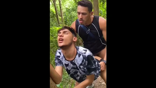 Public Park Thrill: Hung Brazilian Hotties Invade Your Tight Hole – Wild Outdoor Fuck 18+