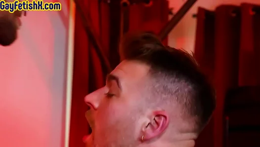 Leather Doms Raw, Rough Rear-Fisting Session – Submissive Gay Kink Fantasies