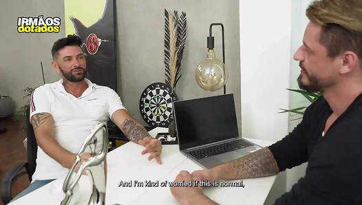 Straight Lads Discover Their Hidden Gay Side, Exploring Rear Entry for the First Time –