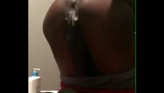 Massive Black Strapon Delivers Deep Anal Thrills: Penetration Frenzy