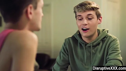 Forbidden Fraternity Frenzy: Uncle Nephew Friends Explode in Wild Gay Threesome