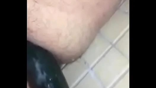 Spicy Latino Unleashes Fierce Raw Power, Plunging Cucumber Deep into Hung Boys Tight Ass