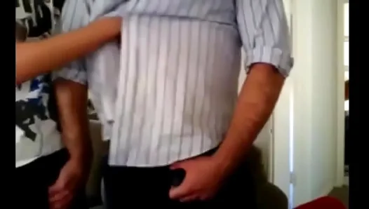 Neighborhood Studs Thick Cock Gobbled Deep, Then Drenched in Hot Spunk – AmateurXXXGay
