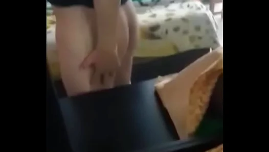 Steamy Self-Love Session: Admiring His Thick, Veiny Cock and Gaping Hole in Mirrored
