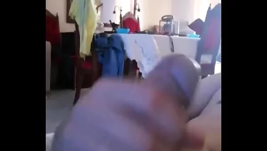 Ripped Teen Flexes Massive Erection in Sizzling Self-Love Session
