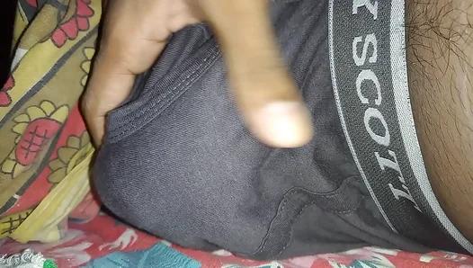 Steamy Solo Session: Young Studs Hungry Mouth Devours Cock, Ends in a Gushing Flood of