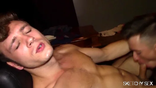 Teen Dream Boys Go Wild for Hands-On Blowjob Fun, Covered in Cum – 18+