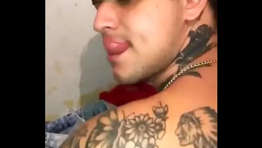 Steamy Latino Lust: Tattooed Hunk Enjoys the Thrill of Taming Thick Unruly Dicks – 18+