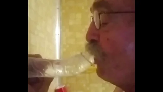 Old Florida Mans Steamy Solo Session with a Thick Black Cock – 18+