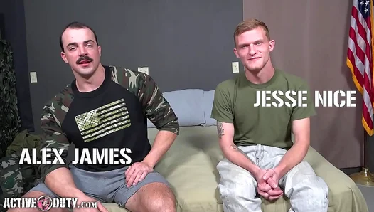 : Steamy Sweat-Drenched Barebacks: Soldiers Huge Dicks Thrust Wildly - GayArmyFlix 18+