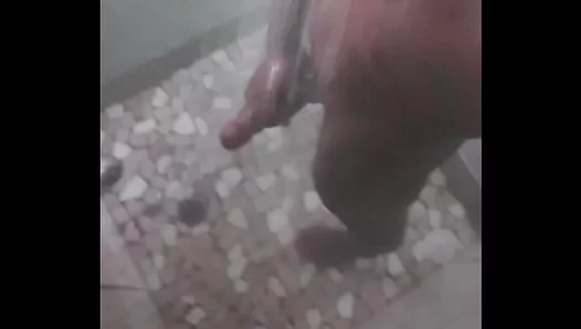 Hot Steam, Hard Throbs: He Craves That Wet Shower Blowjob – HotNakedMen 18+