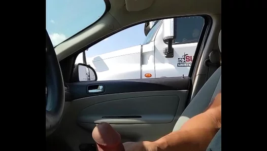 Steamy Highway Encounter: Hung Truckers Expose Raw Lust in Private POV - XXXTapes 18+