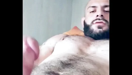 Simones Steamy Sweat Session: Ripped Body Plays Releases Throbbing Load – 18+