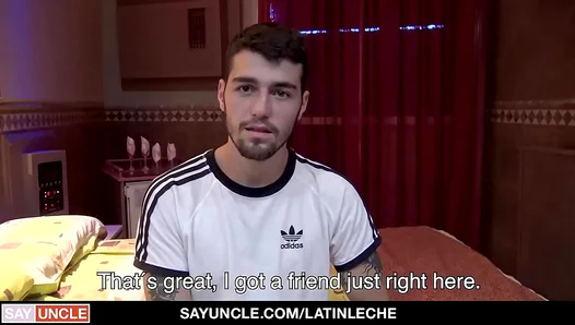 Sun-Kissed Latino Adores Sucking Thick Dicks in Natures Glory - LatinLeche Excl