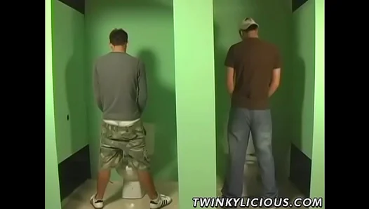 Young Lads Double Teamed: Tight Twinks Share Glory Hole DP Thrills – BigDickAction 18+