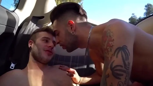 Allens Inked Beast Thrills in Triple XXX Action – TinyGays 18+