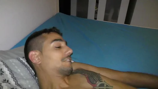 Israeli Hunk Unleashes Throbbing Israeli Beef in Intense Solo Jerk-Off Session