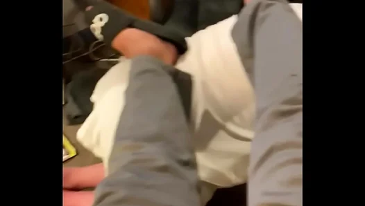 James Footstool: Submissive Boys Sore Soles Serve as Rest for Dominant James – PowerTrip