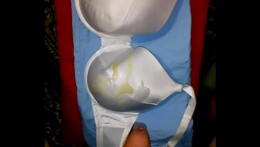 Steamy Teen Boys Strip Down, Rubbing Firm Flesh - Thick Creamy Cum on Lacy Bra – 18+