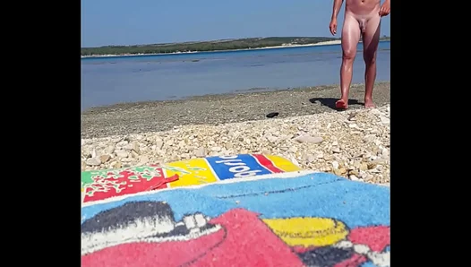 Sizzling Summer Threesome: Croatias Nudist Beach Sees Raw Anal Action Unleashed – 18+