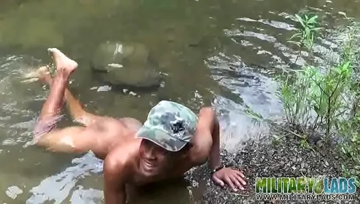 Sizzling Latin Stud Spurts Pearly Load Under the Blazing Sun – Outdoor XXX Escapades 18+