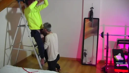 Passionate Threesome Ignites as Hung Amateur Takes Deep Anal Ride on Steamy Blowjobs