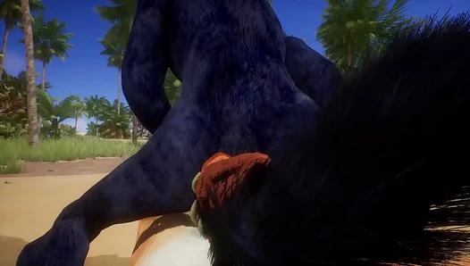 POV Domination: Tiger Claims Wolf with Raw Passion Sensual Touch – Hot Gay Yiff