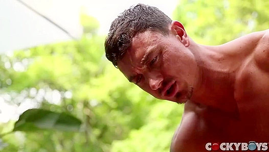 Bareback Outdoor Escapades: Cade, Austin Maddox Go Wild with Raw Anal Action –
