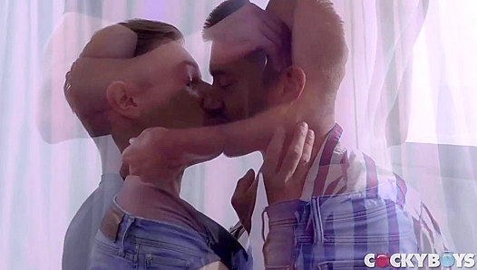 Raphael Devours Louis: Tongue-Tied Kissing Leads to Carnal Cock-Sucking Raunchy