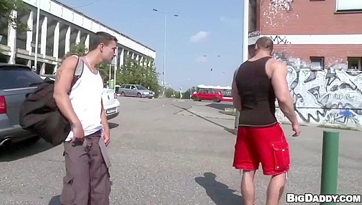 Tomas and Erics Passionate Euro Public Encounter - Raw, Steamy Thrills at EuroHotties 18+
