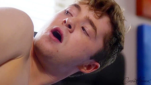 Zanders Powerful Pound: Andy Squeals in Ecstasy as His Hungry Hole is Slam-Filled by