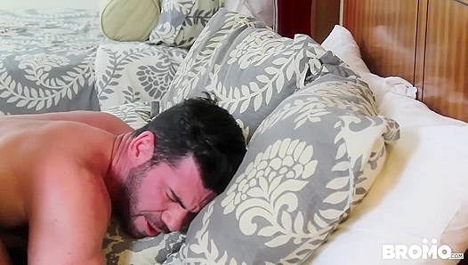Steamy Santoro Gets Creampied by Treys Hung, Sweaty Cock – Deep Throating Frenzy