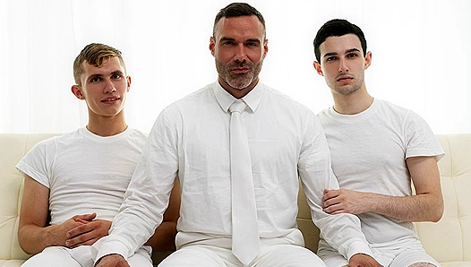 Steamy Mormon Temptation: Elders Thirst for Handsome Young Converts Manhood