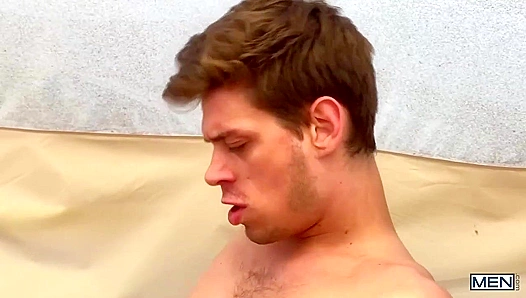 Steamy Tent Tryst Unleashes the Beast in Michael DelRay Nic Sahara - Hot Gay Action