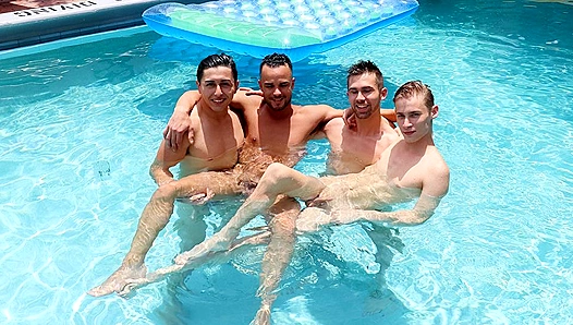 Spring Break Seduction: Javier Mikes Poolside Raw Fuck Fest – GayPornX 18+