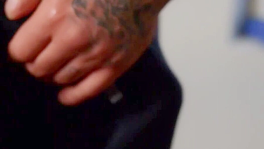Sweat-Glistening Gym Encounter: Ryans Thick Shaft Powers Through Drews Tight Hole After