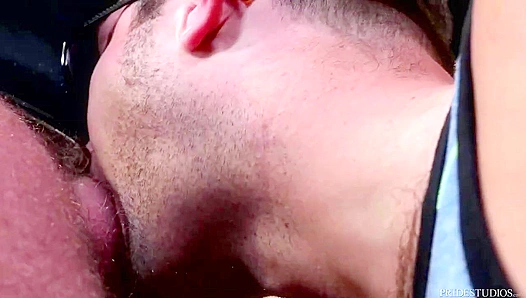 Steamy Lockdown: Jacob Woods Huge Shaft Overwhelms Jay Donahue in Saucy Gym Encounter –